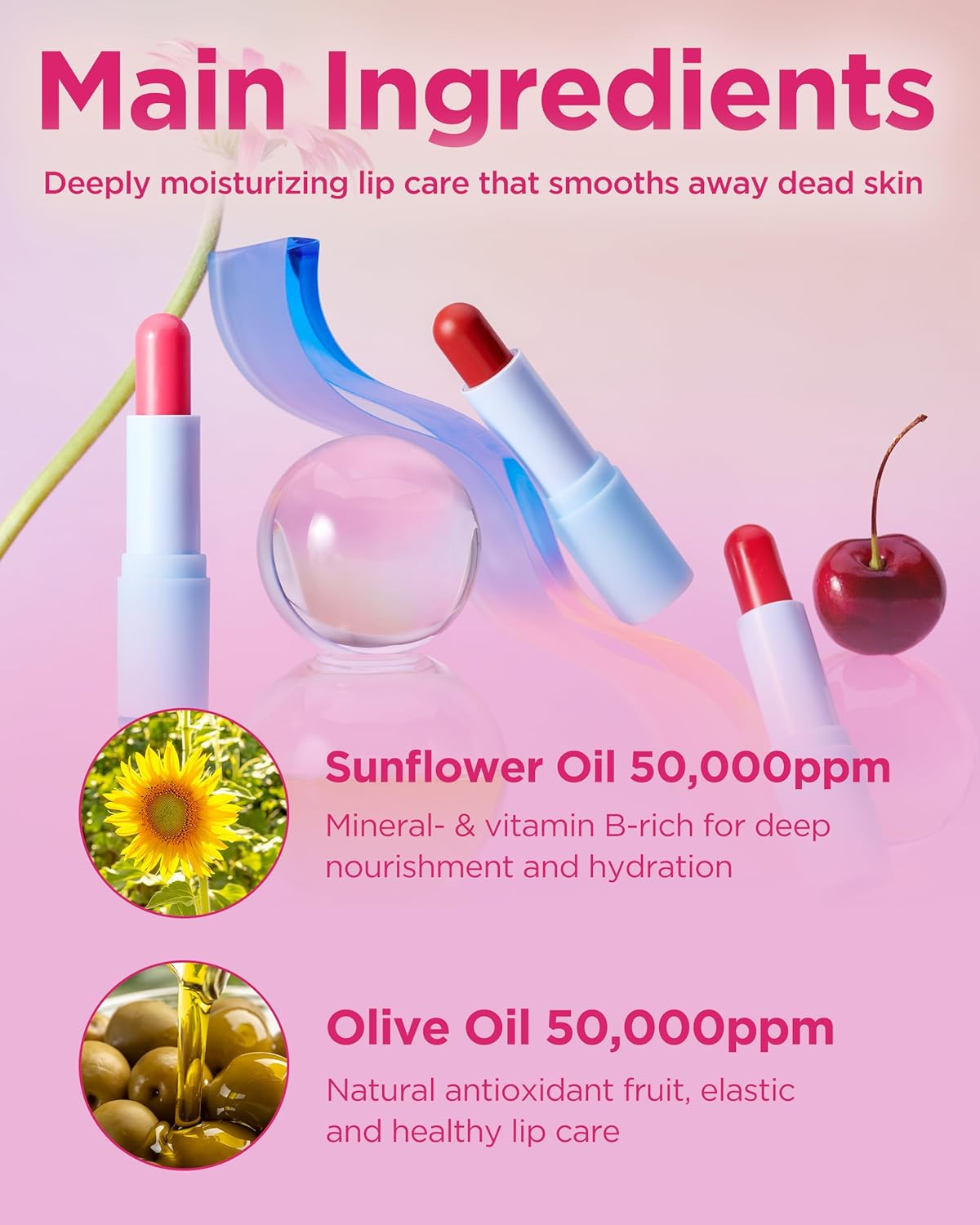 Tocobo Glass Tinted Lip Balm, 011 Flush Cherry - 011 Flush Cherry image number 5