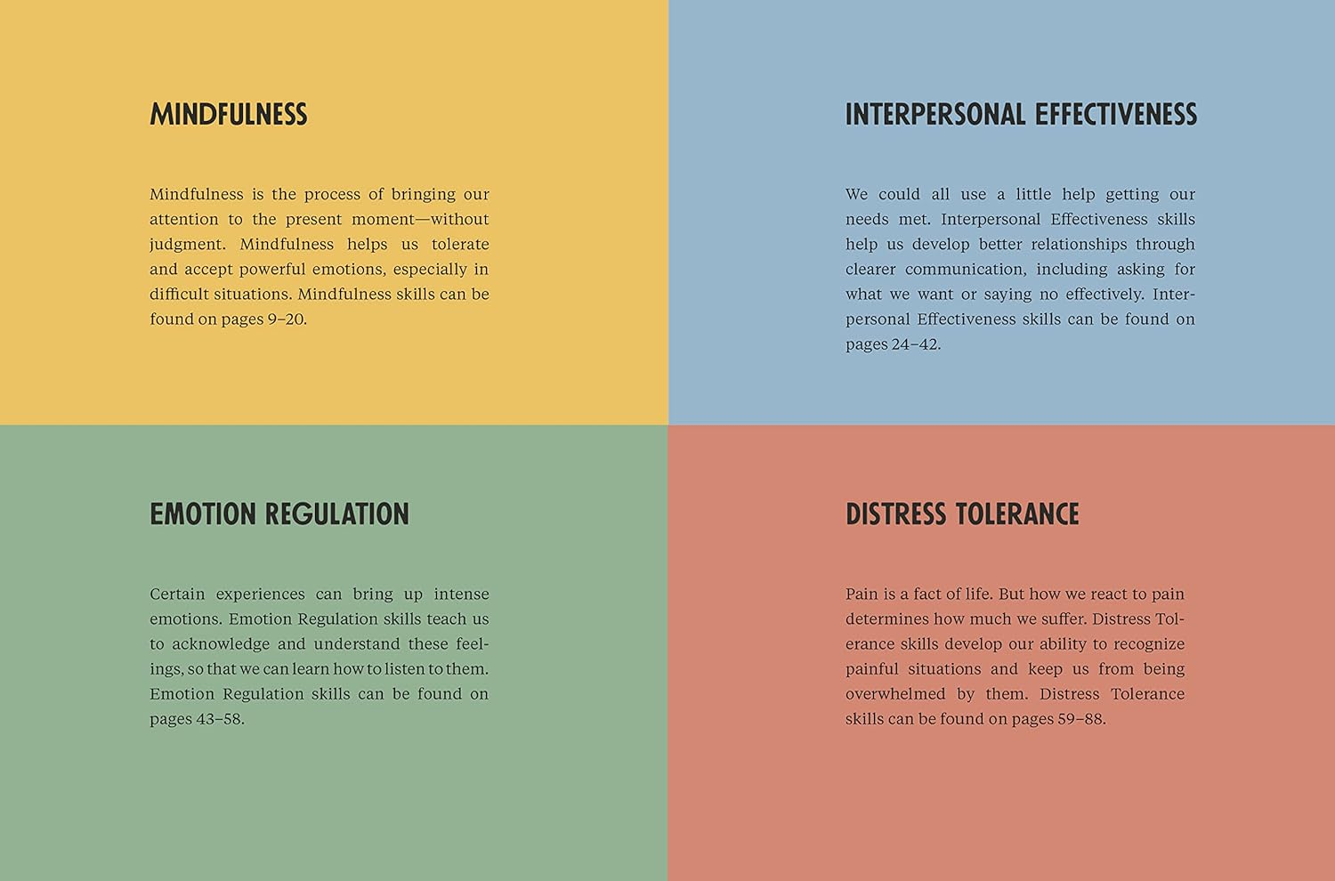 Clarkson Potter the Game of Real Life: Be Mindful. Solve Conflicts. Gain Points. Live Better. (Includes a 96-Page Pocket Guide to DBT Skills!) Card Games image number 2