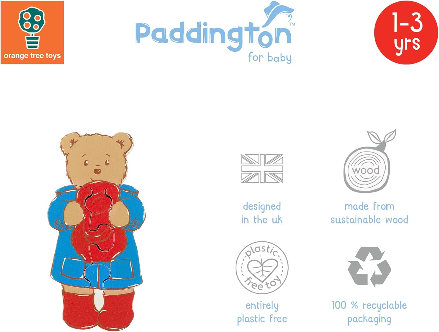 Paddington Bear Wooden Puzzle image number 6