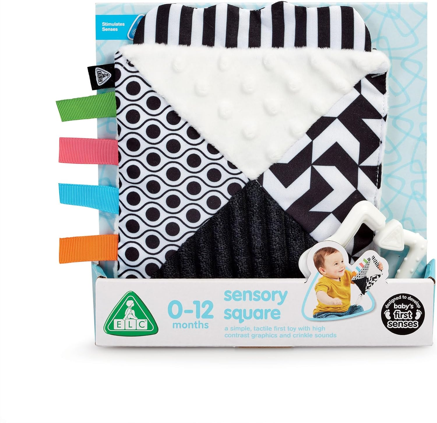 Early Learning Centre -Black & White Sensory Square