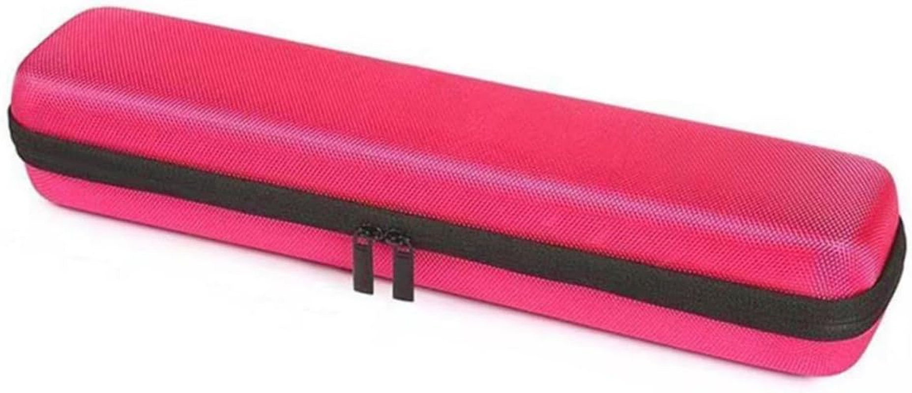 Stylish Pink Hard Case Organizer for Hair Tools Travel Storage Bag for Straighteners Curling Irons Lightweight Multifunctional Use for Hair Styling Accessories image number 3