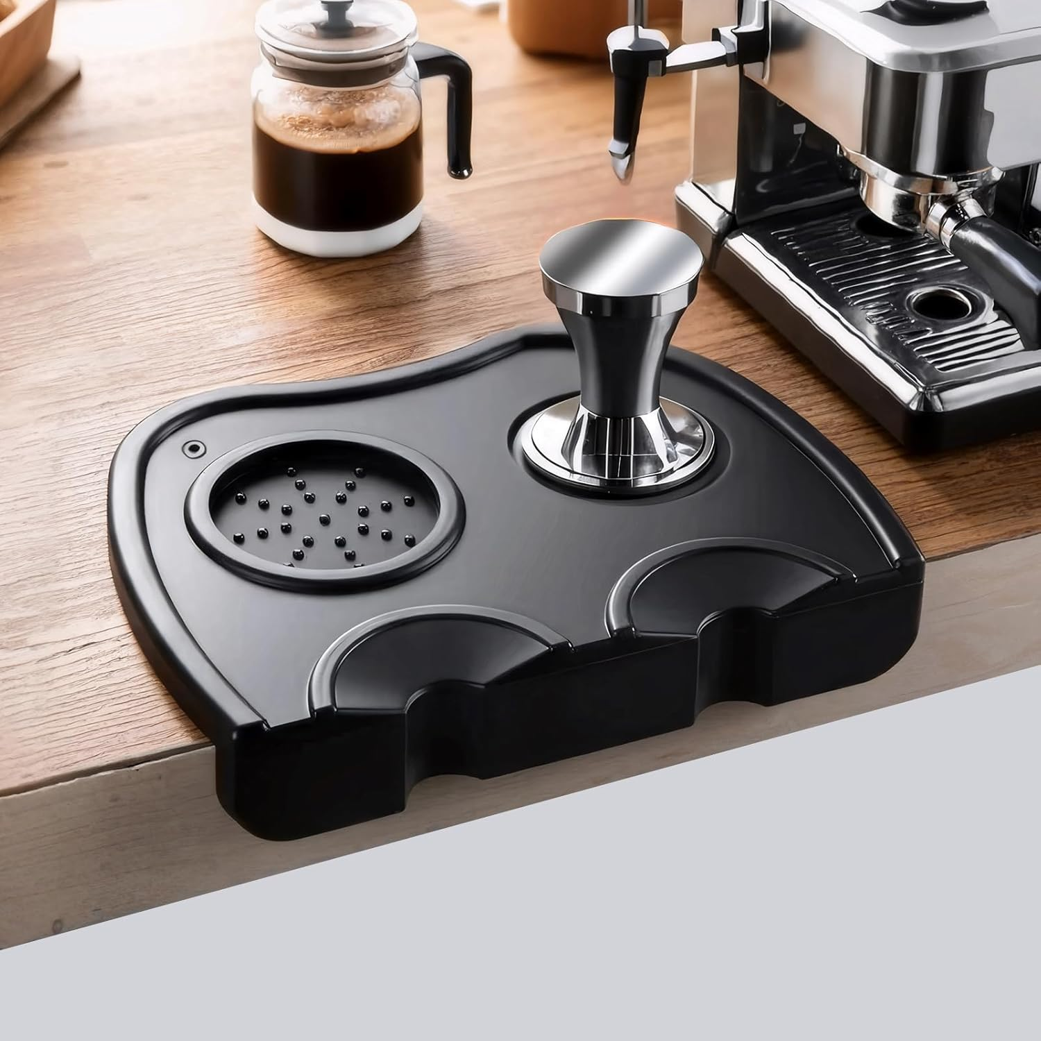 Direct V60 Coffee Dripper Size 02, 1-4 Cups, Clear, High Temperature Resistant Plastic Pour over Coffee Maker Coffee Filter Cup with Base, Slow Brewing Accessories for Home, Cafe, Travel