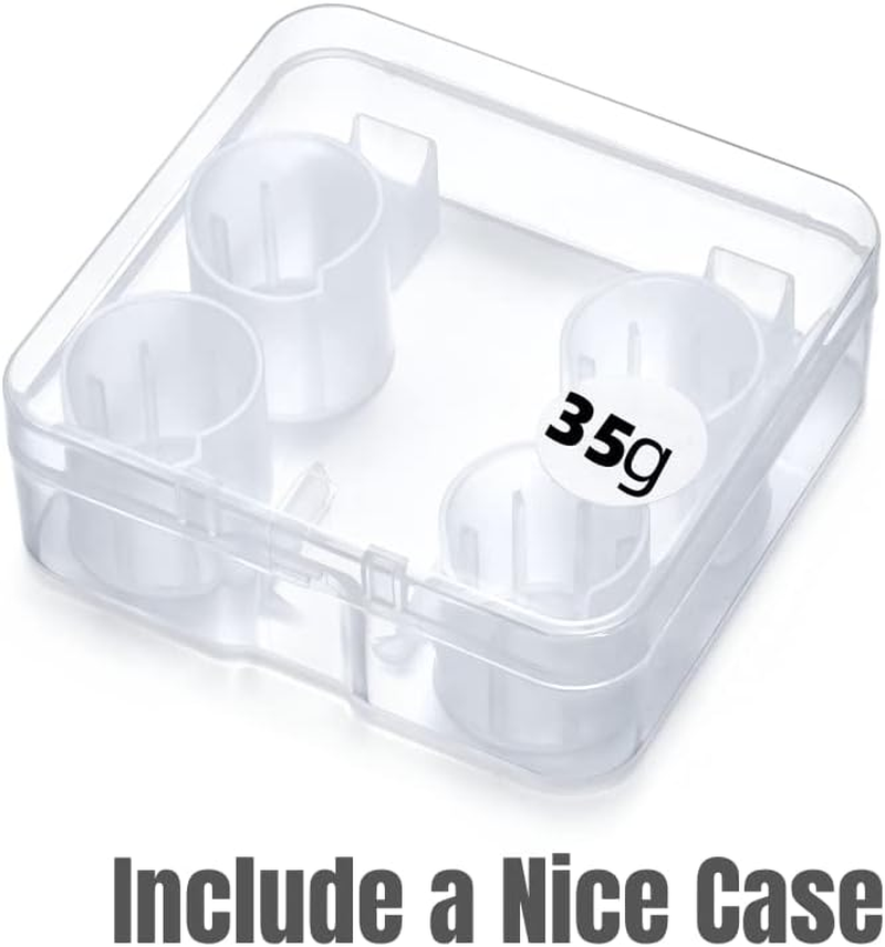 ROYMADE Golf Putter Weights 2Pcs 5G/10G/15G/20G/25G/30G/35G/40G/45G with Wrench Kit Set Compatible with Titleist Scotty Cameron Putter Golf Accessory (2Pcs 35G+Wrench) image number 2