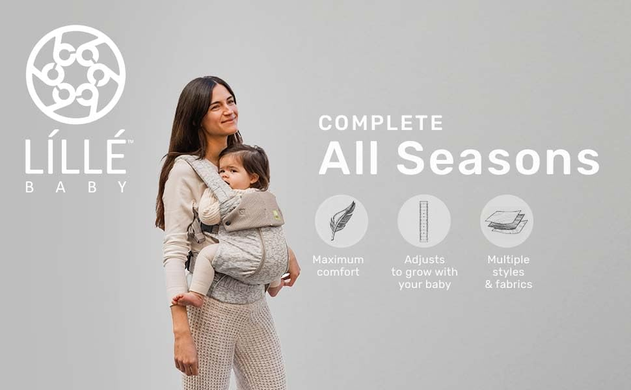 Lillebaby Complete 6-In-1 All Seasons Baby Carrier, Coastal Sand