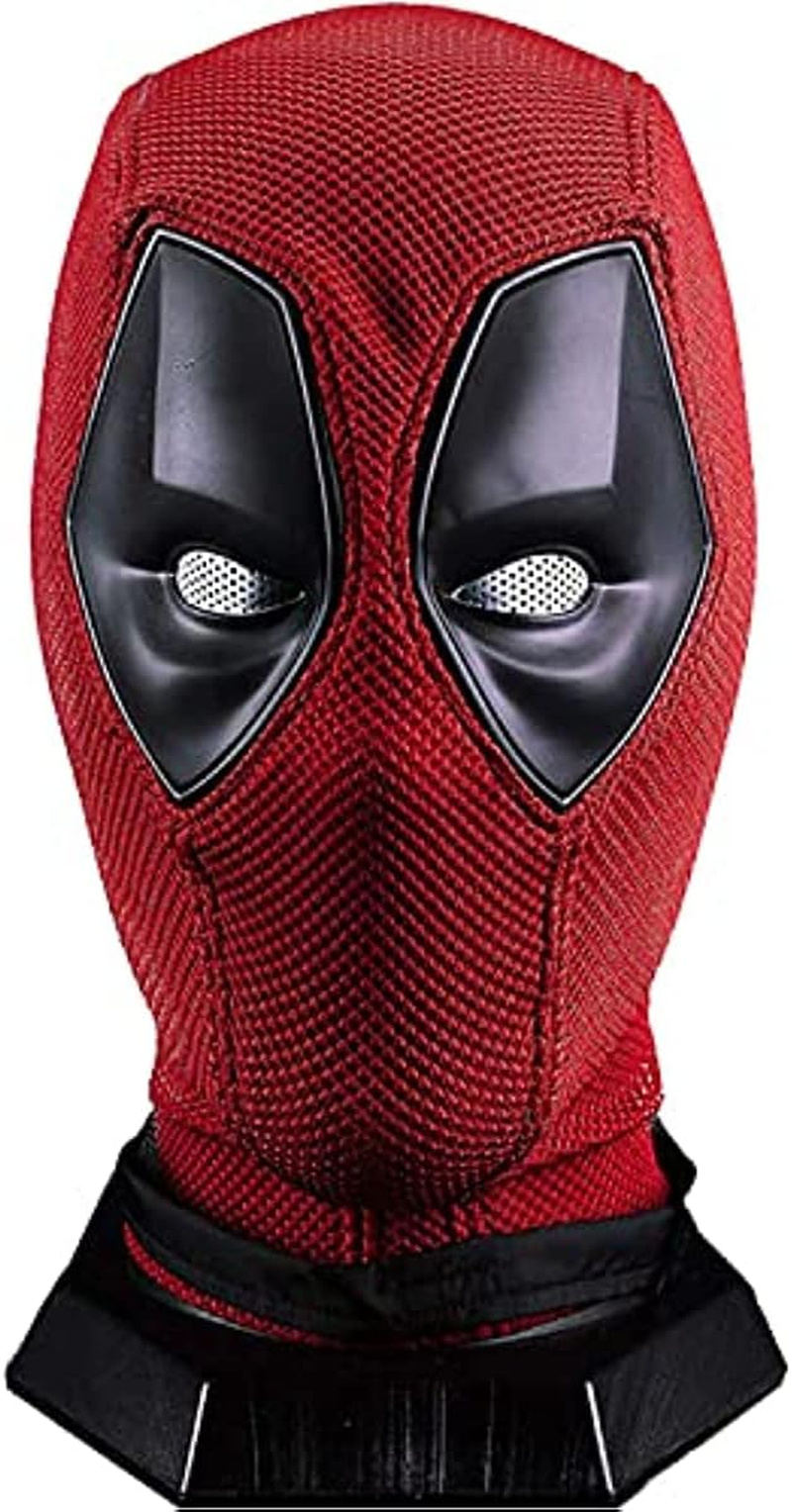 DP Superhero Cosplay Wade Winston Wilson Knitted Mask Luxury Reality Helmet Cosplay Halloween Costume Party Accessories Adults image number 2