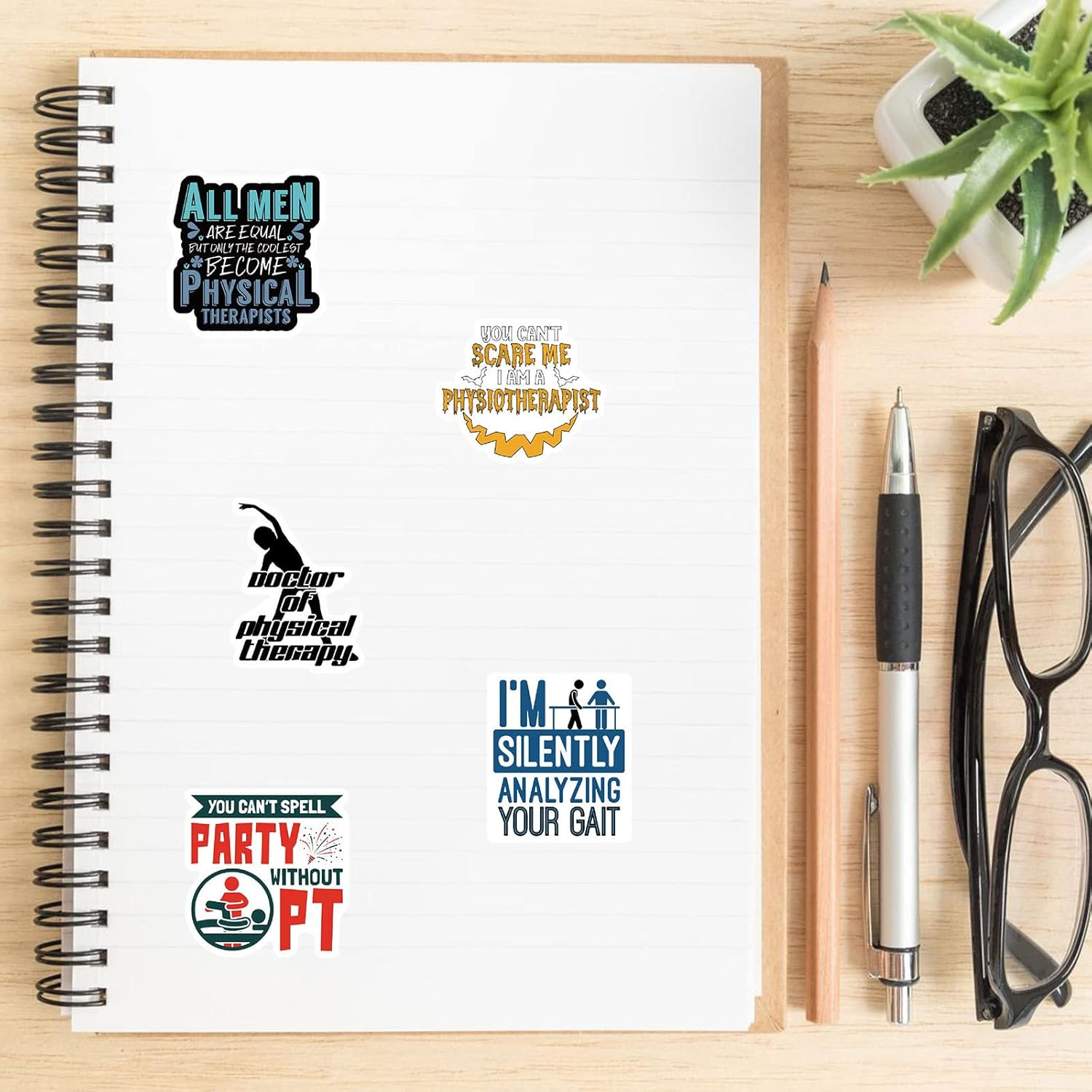 50 PCS Medical Assistant Sticker for Adults,Woman,Waterproof Vinyl Stickers for Laptops,Water Bottles,Scrapbooks,Phone,Medical Assistant Supplies,Medical Assistant Gifts, image number 4