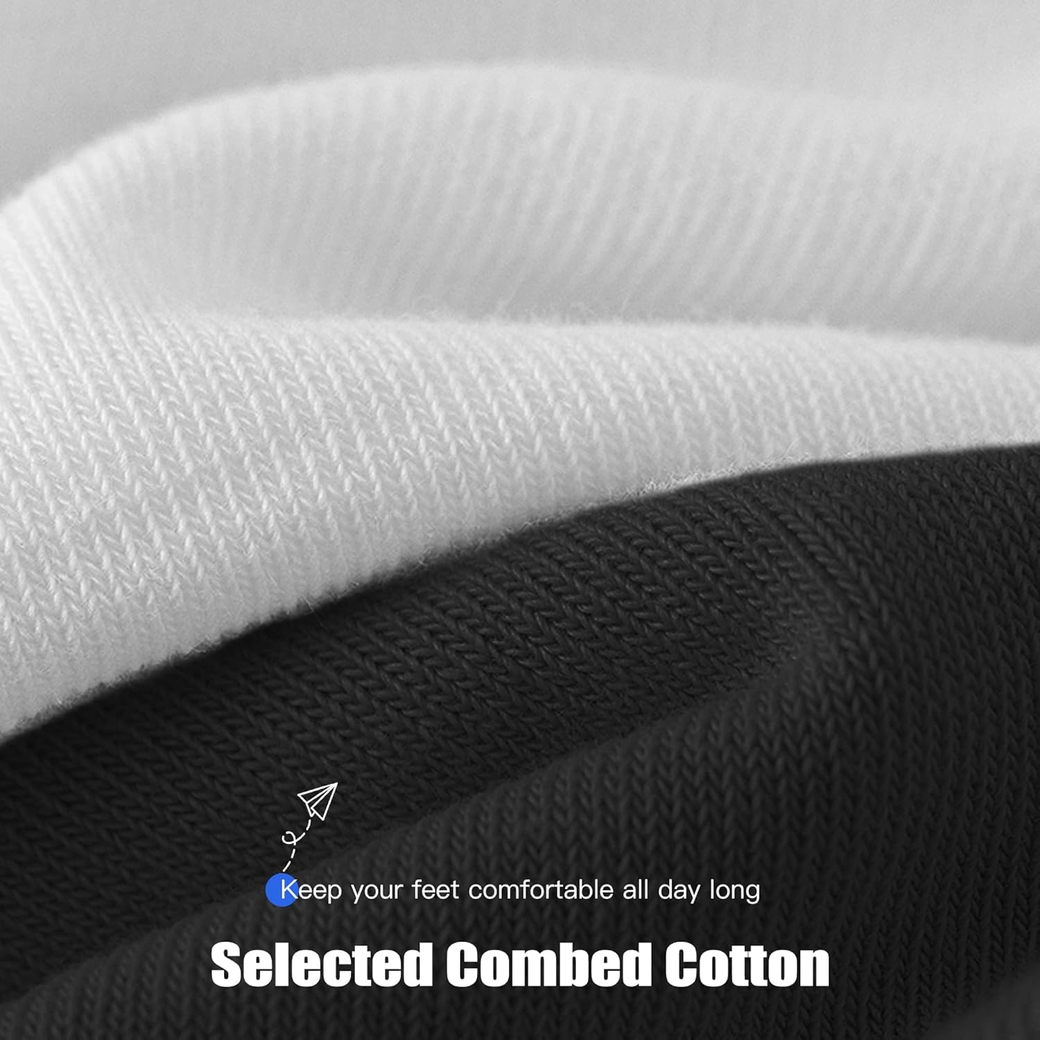 Mens Ankle Socks 6 Pack Low Cut Socks for Men and Women, No Show Ankle Sock, Short Socks Cotton Casual Socks for Men Women image number 3