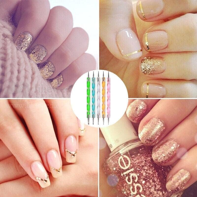 30Pcs DIY Nail Art Painting Drawing Design Brushes Dotting Pen Tool Pen Kit, Versatile Designs, Perfect for Home & Salon Use image number 3