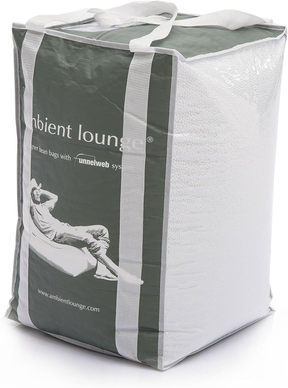 170Lt+ Ambient Lounge Bean Bag Filling. 50% Higher Density Beanbag Beads with Re-Usable Easyfill System image number 4