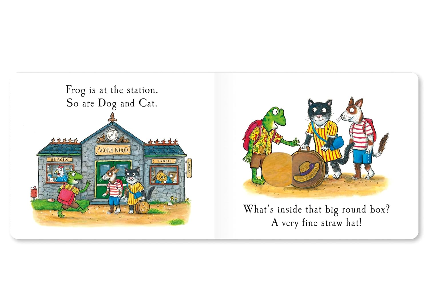 Frog'S Day Out: a Lift-The-Flap Story image number 4