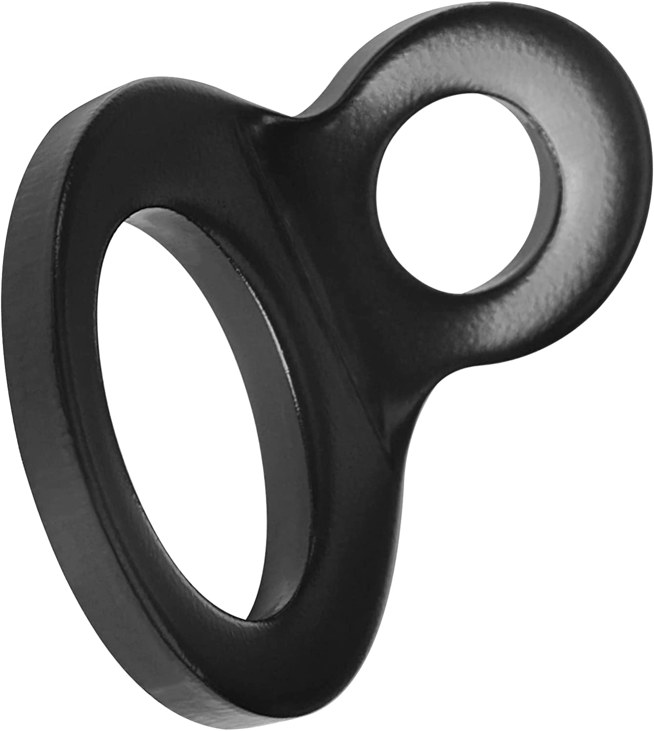 12 Pack Stainless Steel Tie down Strap Rings Dirt Bike Multi-Purpose Tie down Anchor Strapping Hooks for Motorcycle Dirtbike ATV Trailer Truck, Black image number 3