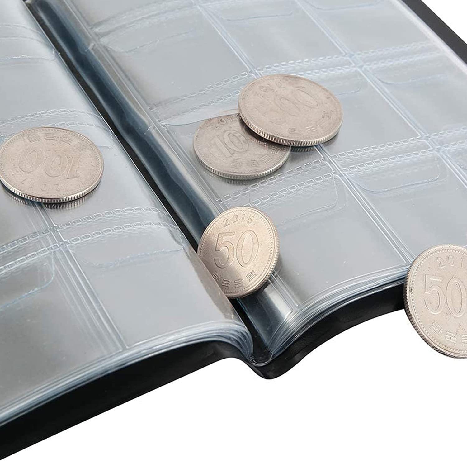 Coin Collection Album - 240 Pockets Australian Coins Storage Folder, Holder Case Organizer Box for Collecting Supplies image number 3