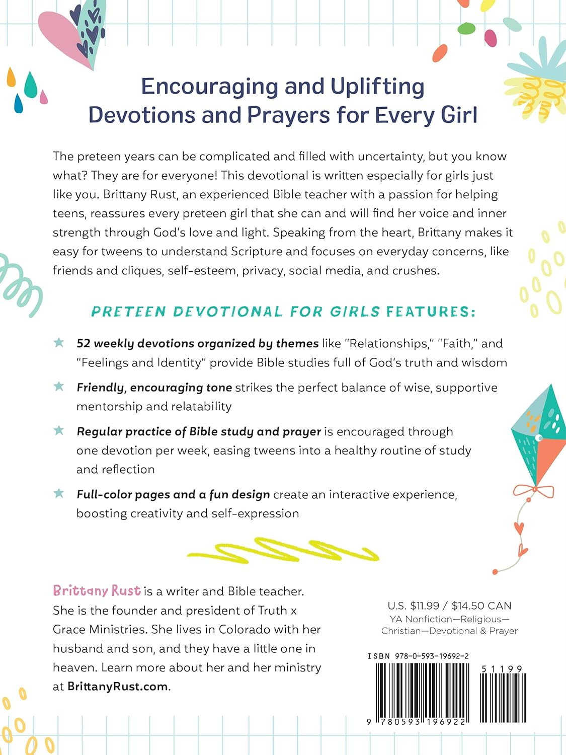Preteen Devotional for Girls: 52 Weeks of Encouraging Devotions and Scripture for Tweens image number 5