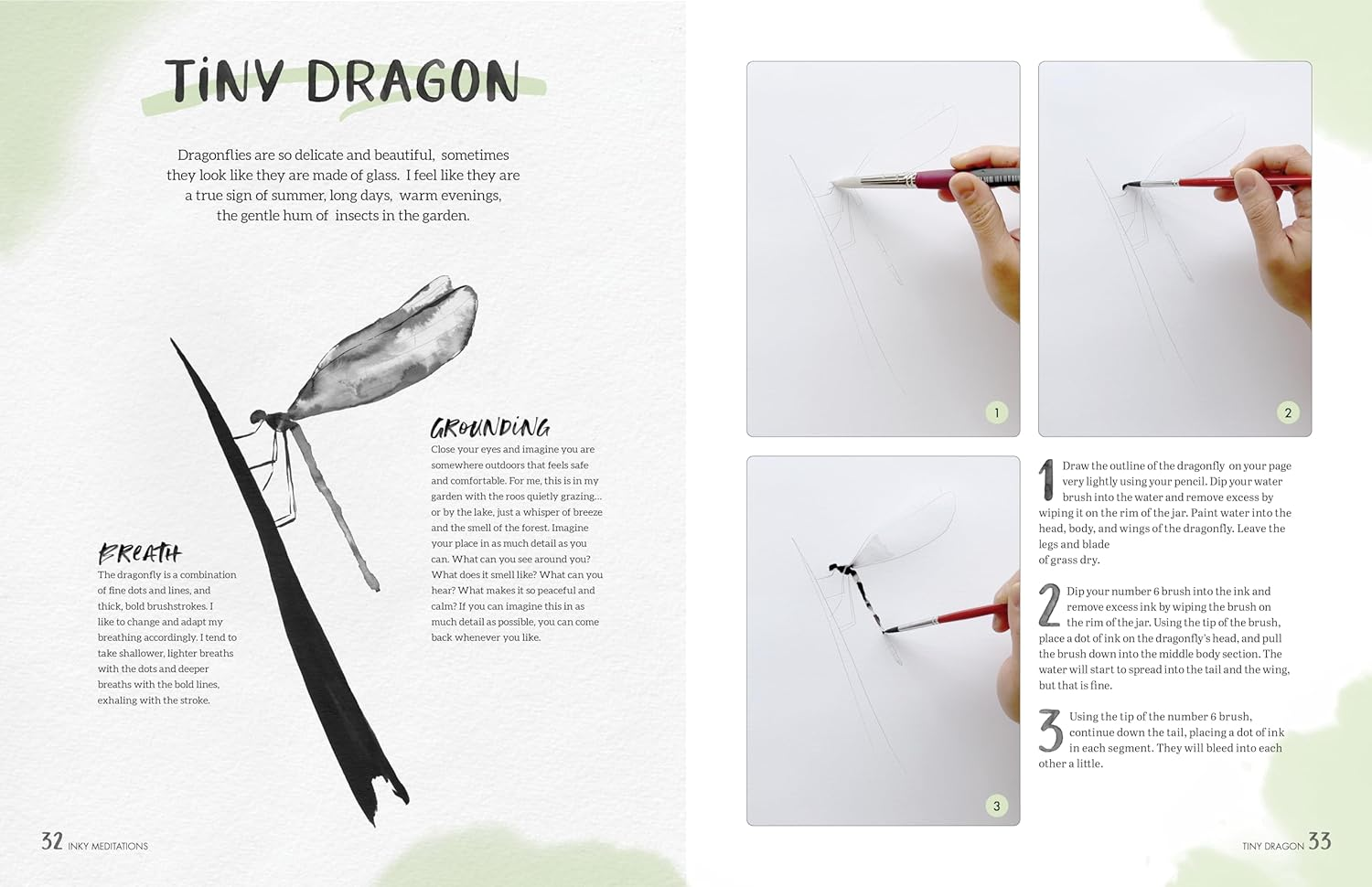 Inky Meditations: Learn to Create Mindful Mesmerising Paintings with Water and Ink