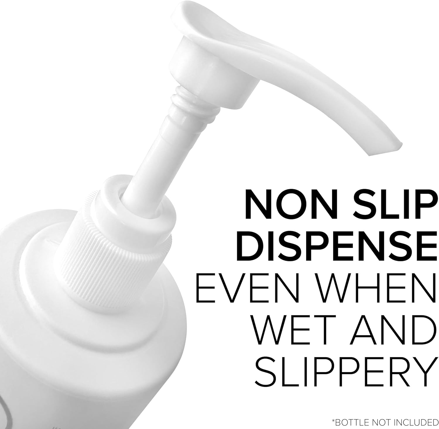 Professional Universal FIT Shampoo Pump Bottle Dispenser (200Ml - 750Ml) for 24Mm Neck Bottles, Adjustable Length Lotion and Liquid Soap Dispenser Pump NYK1 Shampoo Dispenser - Dispenses 4Ml Dose image number 3