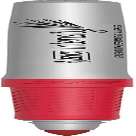 BIC Mark-It Permanent Marker, Fine Point, Red, 12 Markers, GPM11-RED image number 4