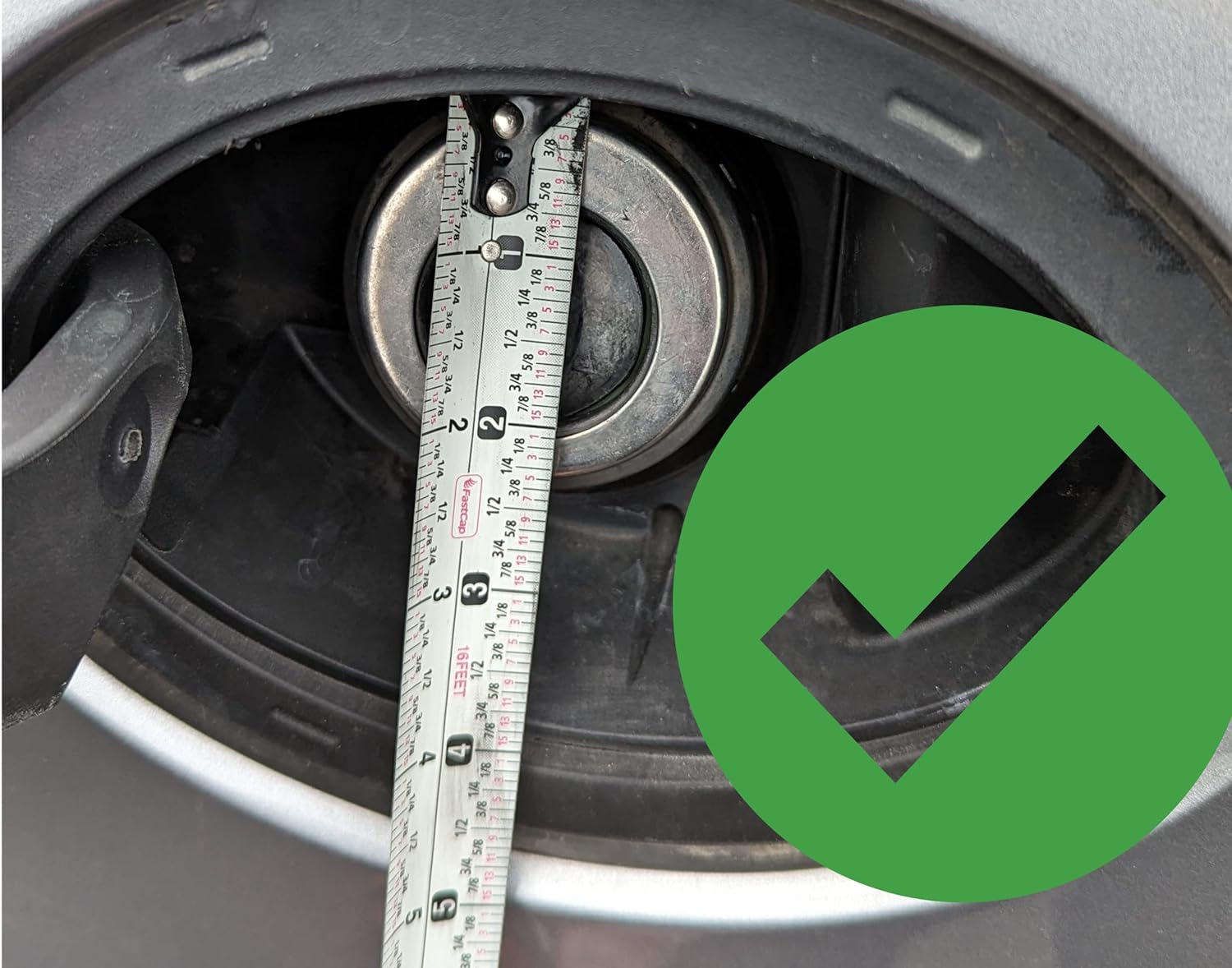 Capless Fuel Port Dust Cover &ndash; Compatible with Dodge, Ram & Chrysler Vehicles &ndash; Protects Capless Gas Systems from Dirt, Dust & Moisture (Made in U.S.A.) image number 4