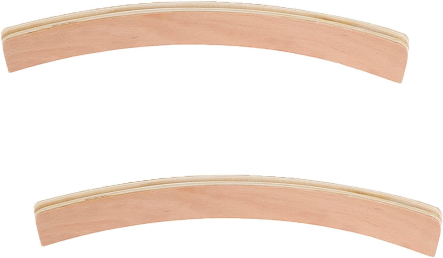 Set of 2 - Wood Bent Playing Cards Holder Solid Wood Card Holder Play Card 13 "Tray Holder Organizer with Extended Base Stable Enough Card Holder Card Game for Kids, Adults, Small Hands, Seniors image number 1