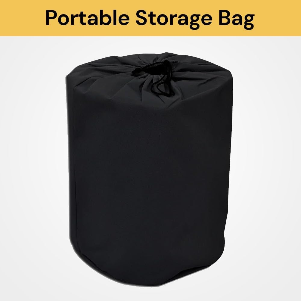 EZONEDEAL Travel Trailer Heavy Duty RV Caravan Cover 20"-22' Waterproof Windproof Uv-Resistant Camper Cover,Camping,Trailer Camper Cover, Travel Cover with Storage Bag for Hiking Garden Accessory