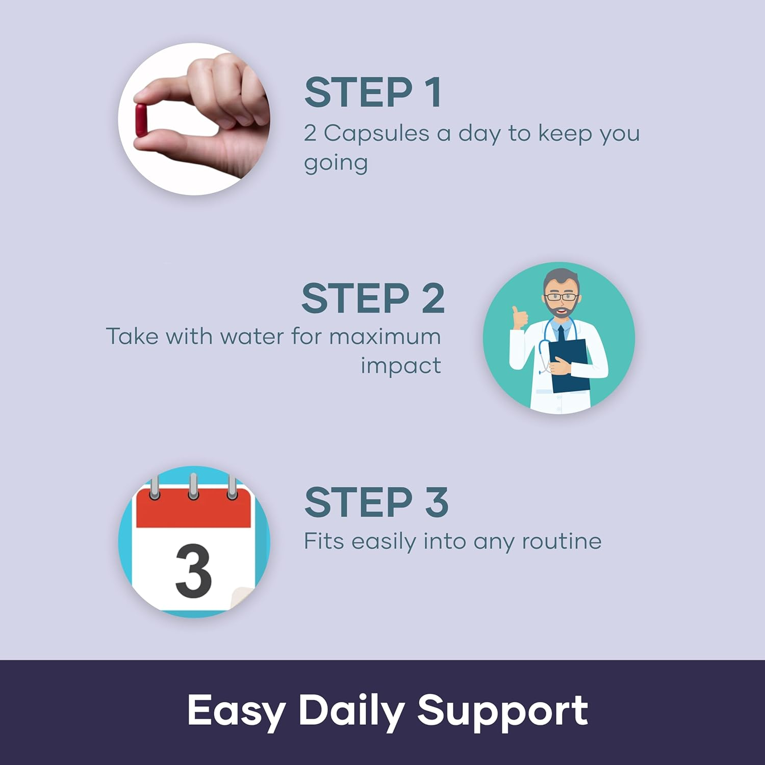 Mars by GHC Nitric Oxide Capsules | L-Arginine, L-Citrulline & Adaptogens | Circulation, Endurance & Recovery Support | 60 Capsules | Pack of 2 image number 3