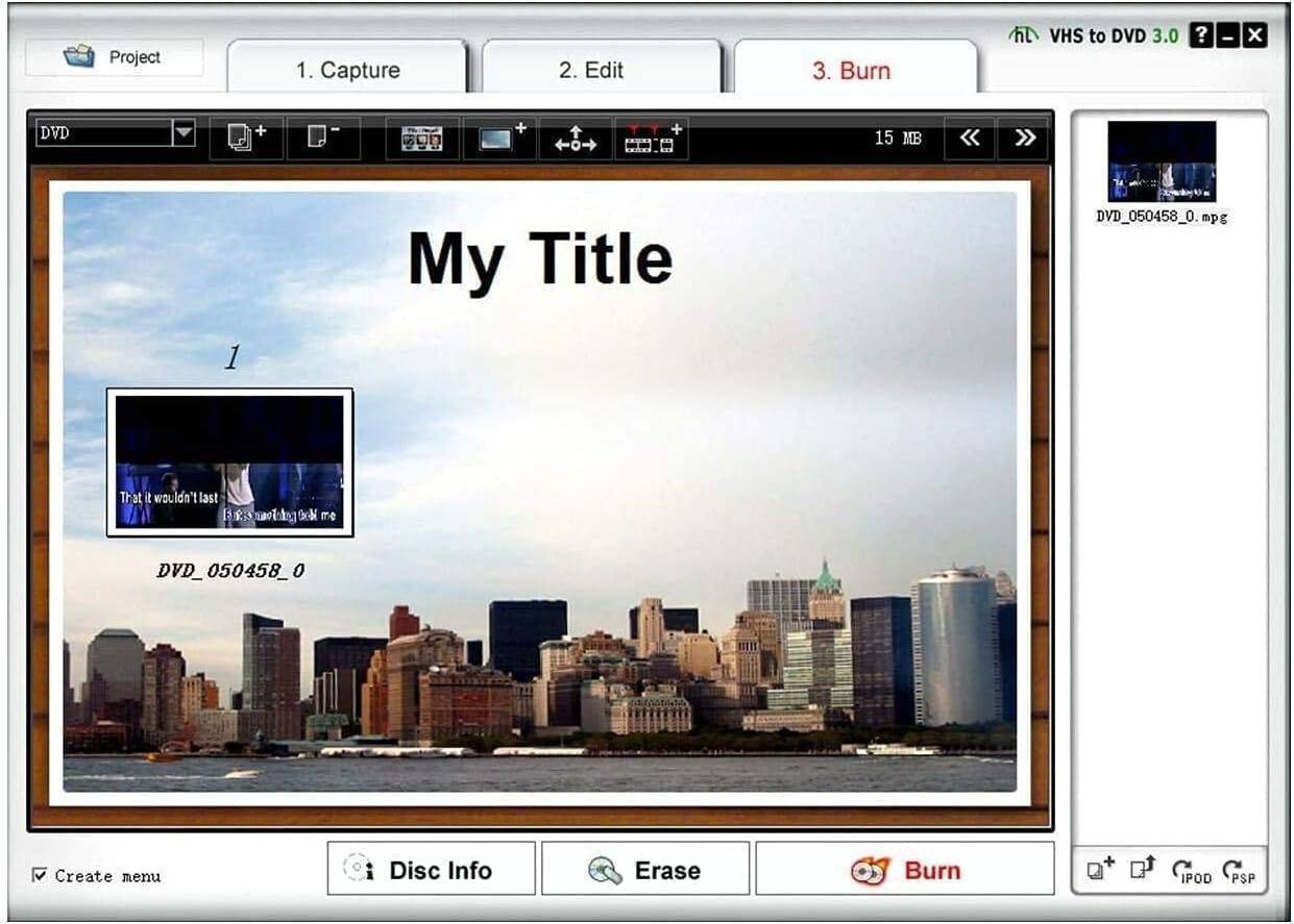 VHS to Digital Converter, USB Video Capture Card, Video Capture Device, RCA to USB Converter,Convert VHS VCR Hi8 Mini DV to Digital/Dvd,For Tape Player Camcorder Camera PC Tv,Windows Mac OS Compatible