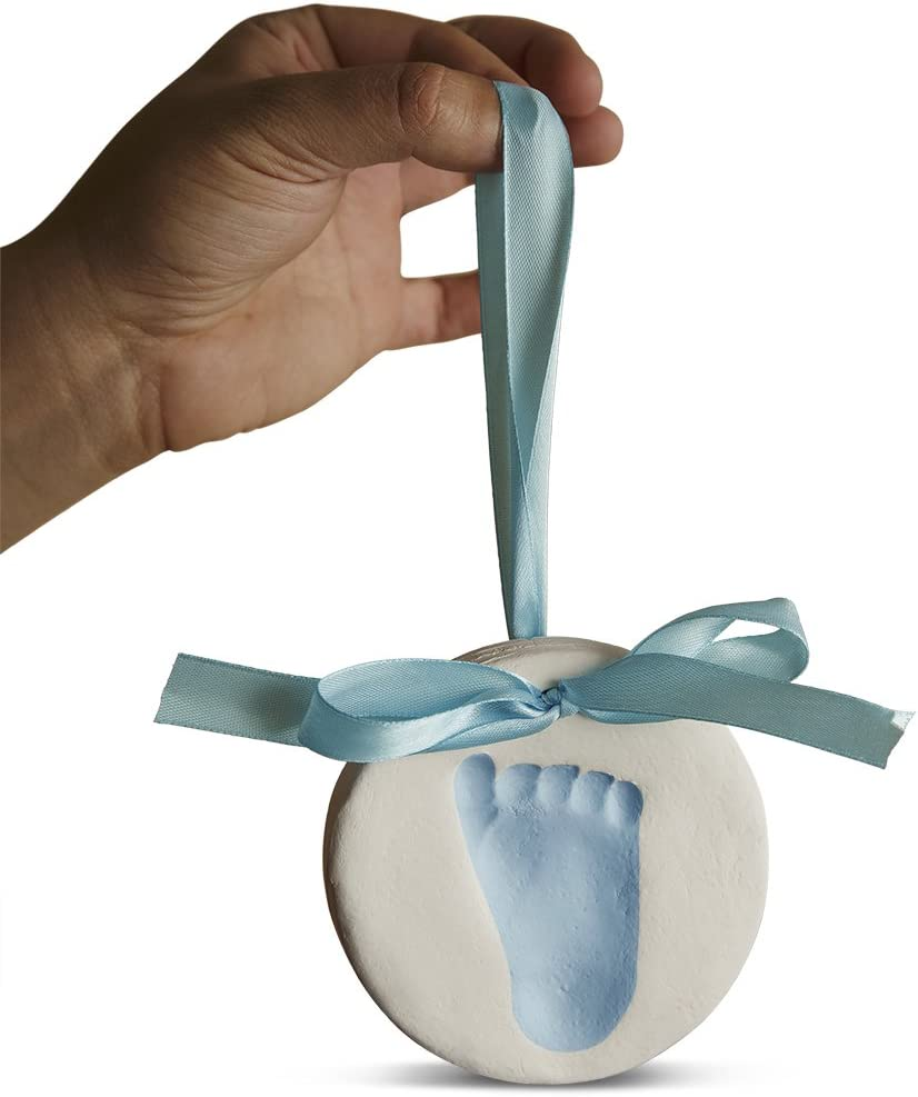 Baby Handprint & Footprint 2 Pack Air-Drying Clay Ornament Refills for Newborns & Infants to Make More Ornaments, Personalised Keepsake, Display on Room Wall, Nursery & Christmas Tree D&eacute;cor image number 3