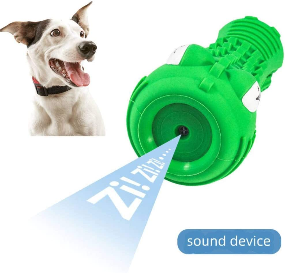 Bestbuy Dog Toothbrush Stick-Puppy Dental Care Brushing Stick Effective Doggy Teeth Cleaning Massager Nontoxic Natural Rubber Bite Resistant Chew Toys for Dogs Crocodile Shape