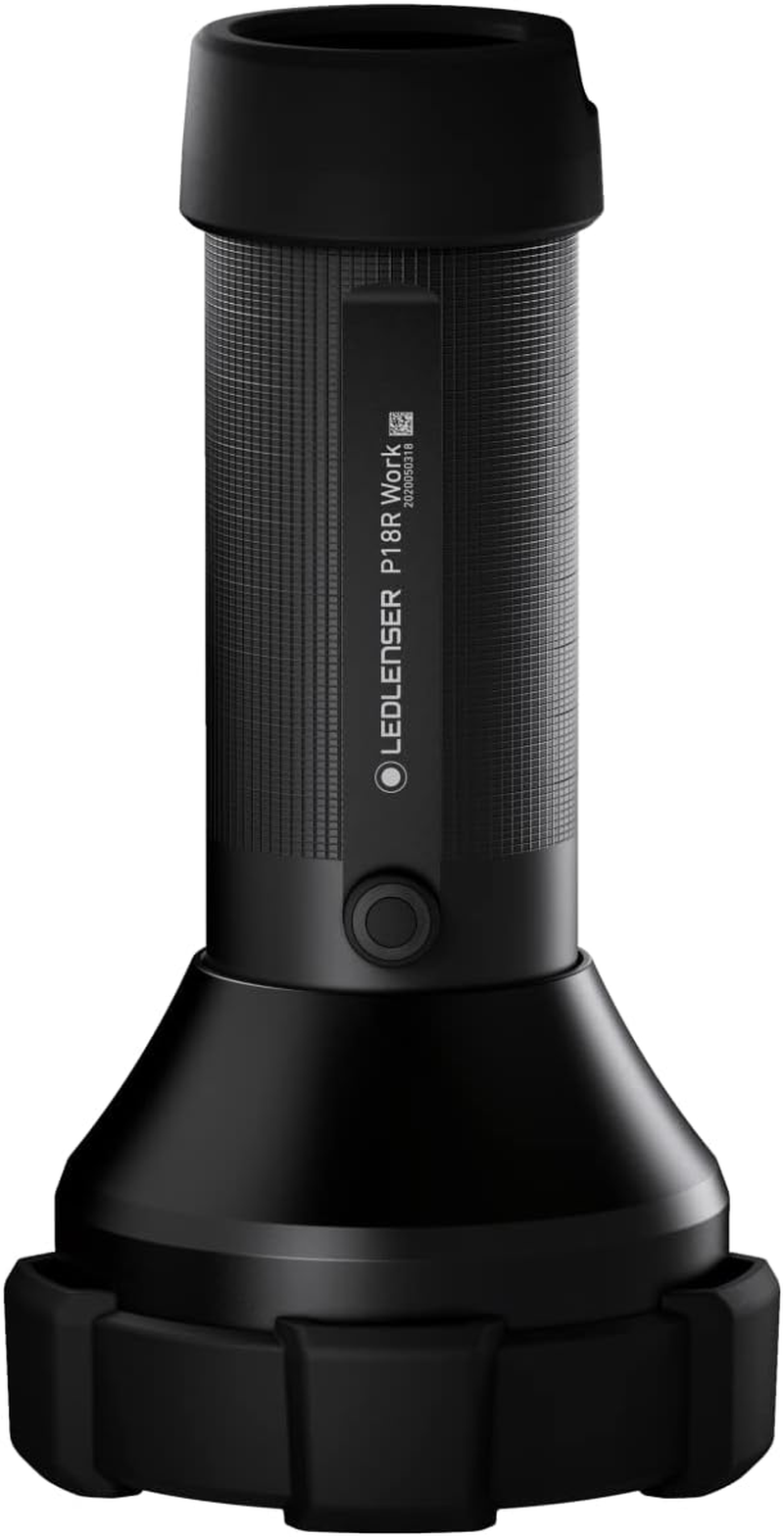 Ledlenser P18R - Rechargeable LED Torch, Super Bright 4500 Lumens, Powerful Searchlight Torch, Dog Walking Flash Light, Hiking, Camping Equipment, Powerful Work Torch, up to 70 Hours Battery Life image number 3