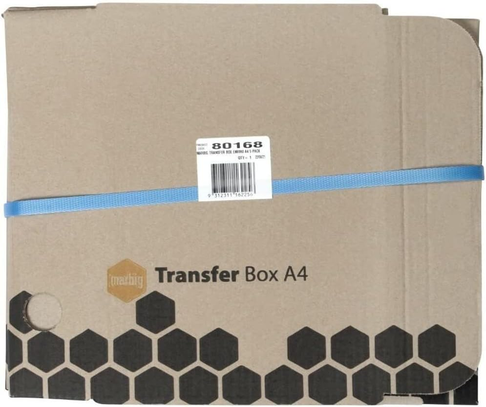Marbig Enviro Transfer Box A4 Pack 5 image number 1