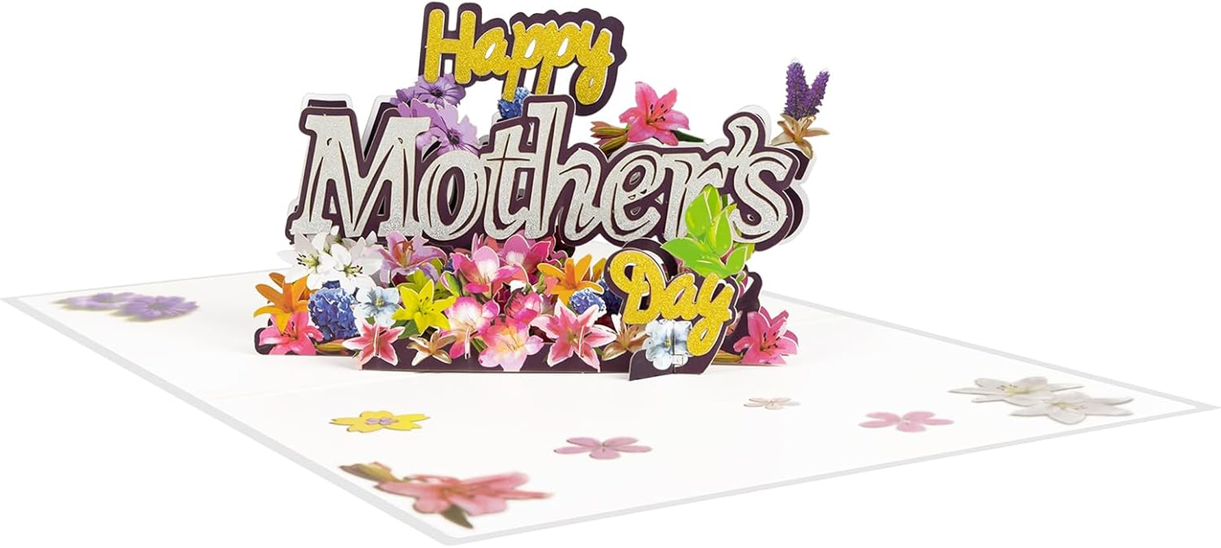 Bighan Pop up Happy Mother'S Day Card, 3D Mother'S Day Pop up Greeting Boxed Cards Anniversary Pop up Cards for Women, A - C image number 6