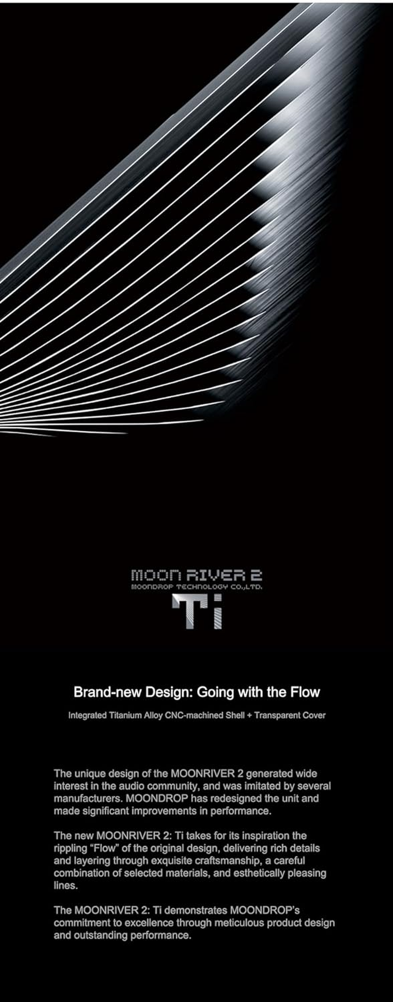 MOONDROP MOONRIVER 2:TI Portable DAC/AMP DSD512 DSD Decoding Dual CS43198 Interchangeable Type-C Port Decoder image number 6