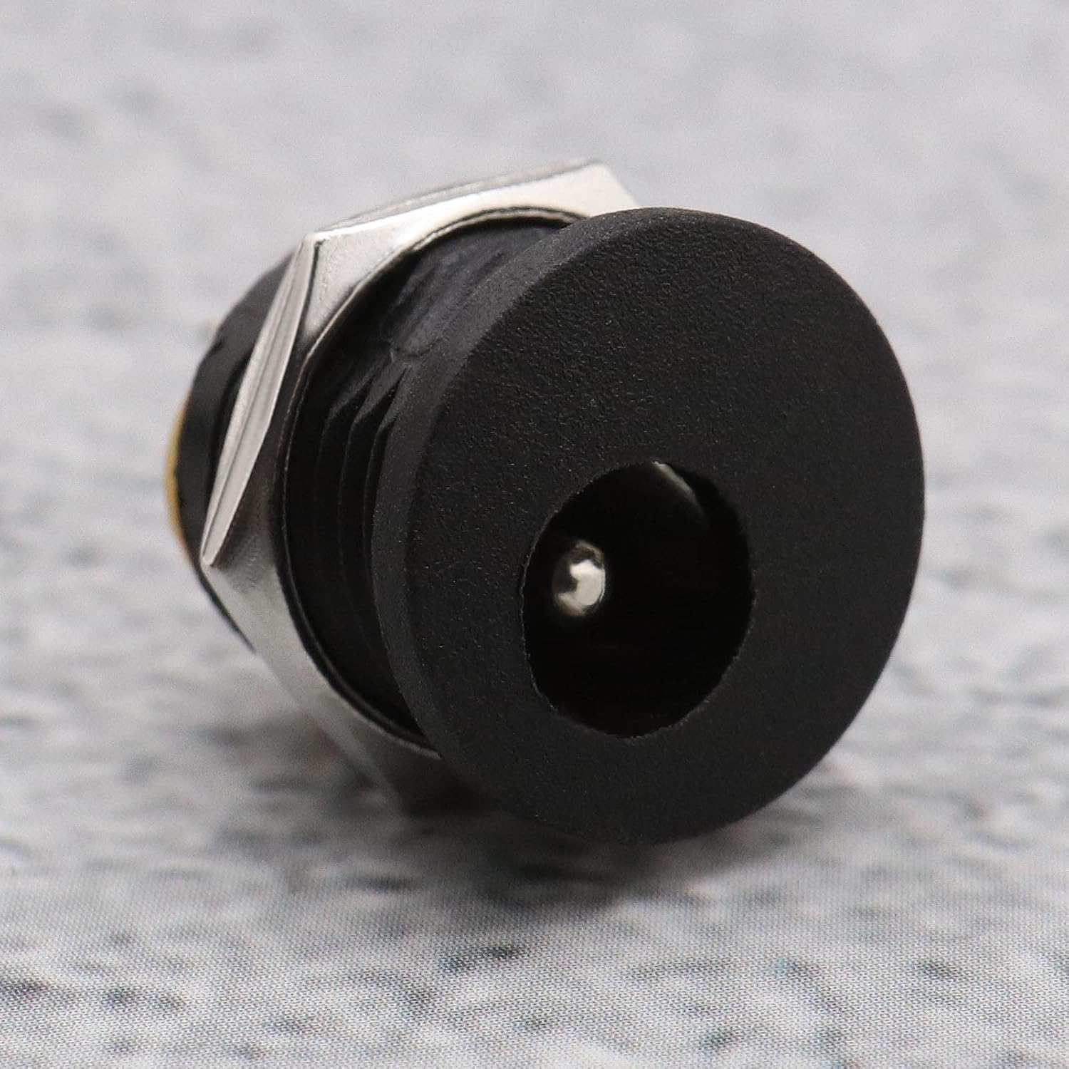 SING F LTD 10Pcs 5.5Mmx2.1Mm DC Power Jack Socket 3 Pin Female Panel Mount Connector DIY Guitar Effects Pedal 2.1Mm Power Socket Female Connector image number 3