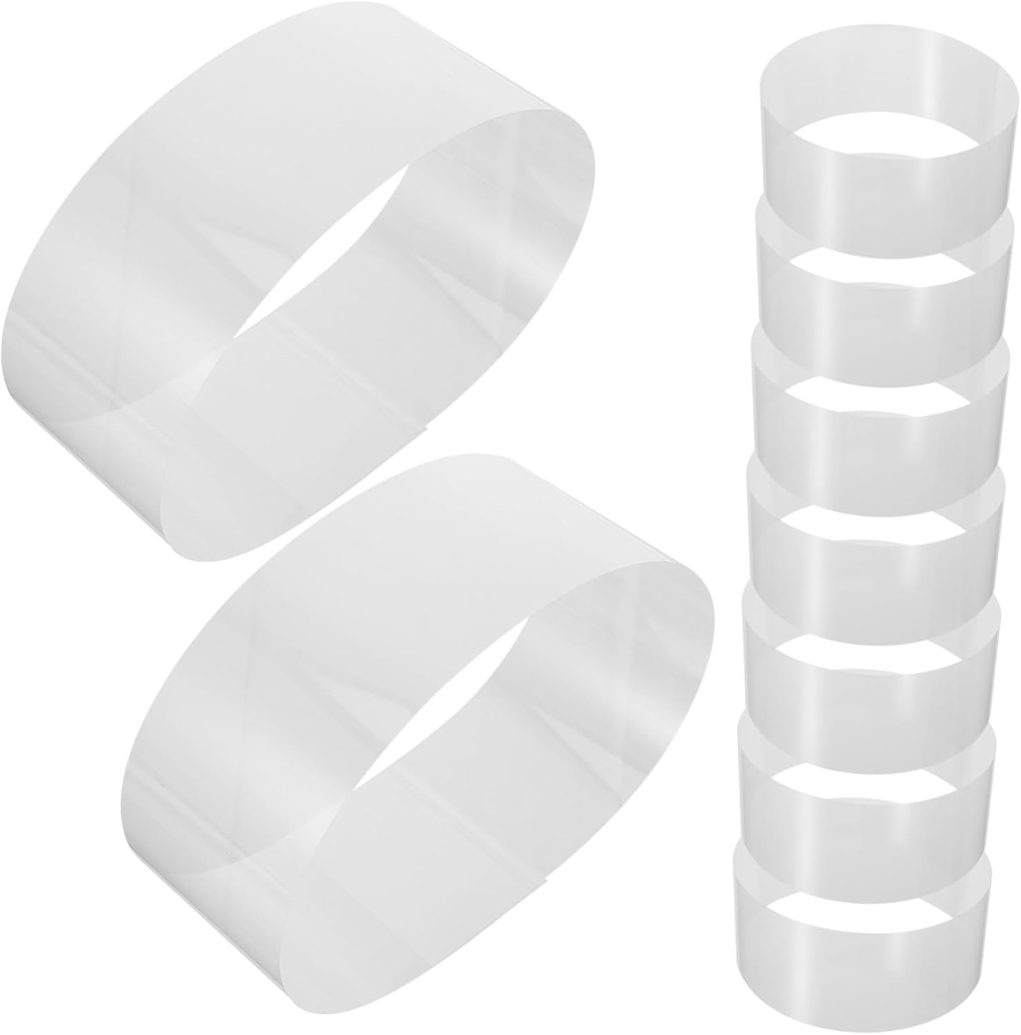 100Sheets Cake Collar for Birthday Cake Decorations DIY Baking Supplies image number 2