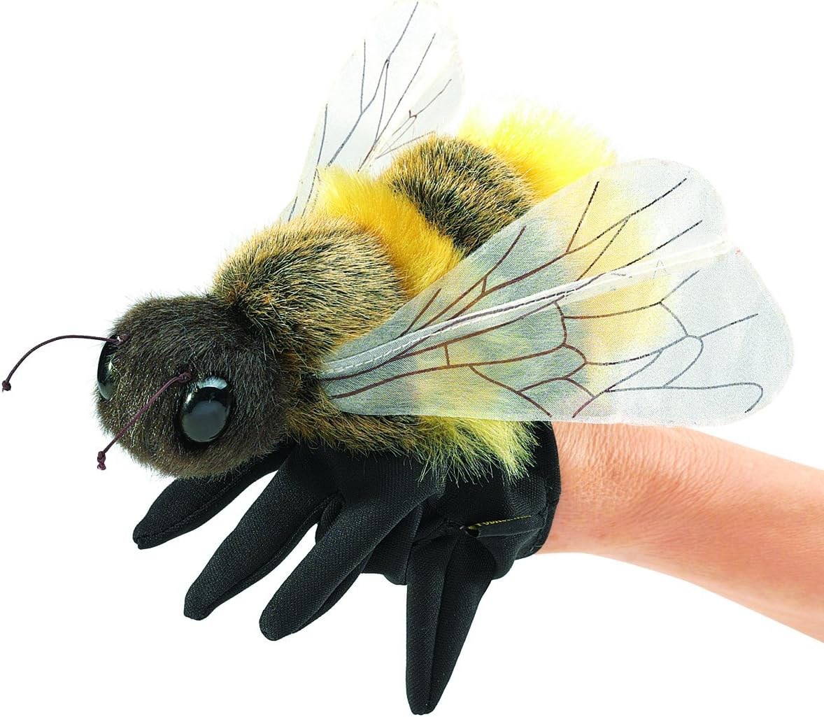 Folkmanis Honey Bee Hand Puppet image number 1