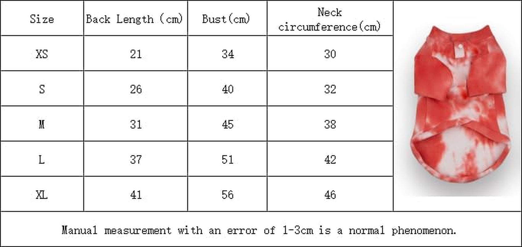 Dog Small Medium Dogs Tie Dye Pet Coat Dog Clothes Dog Pajamas Fall Winter Daily Warm Polar Fleece Soft Doggie Halloween Christmas Festival Apparel for Dogs Cats (Pink White, M) image number 2