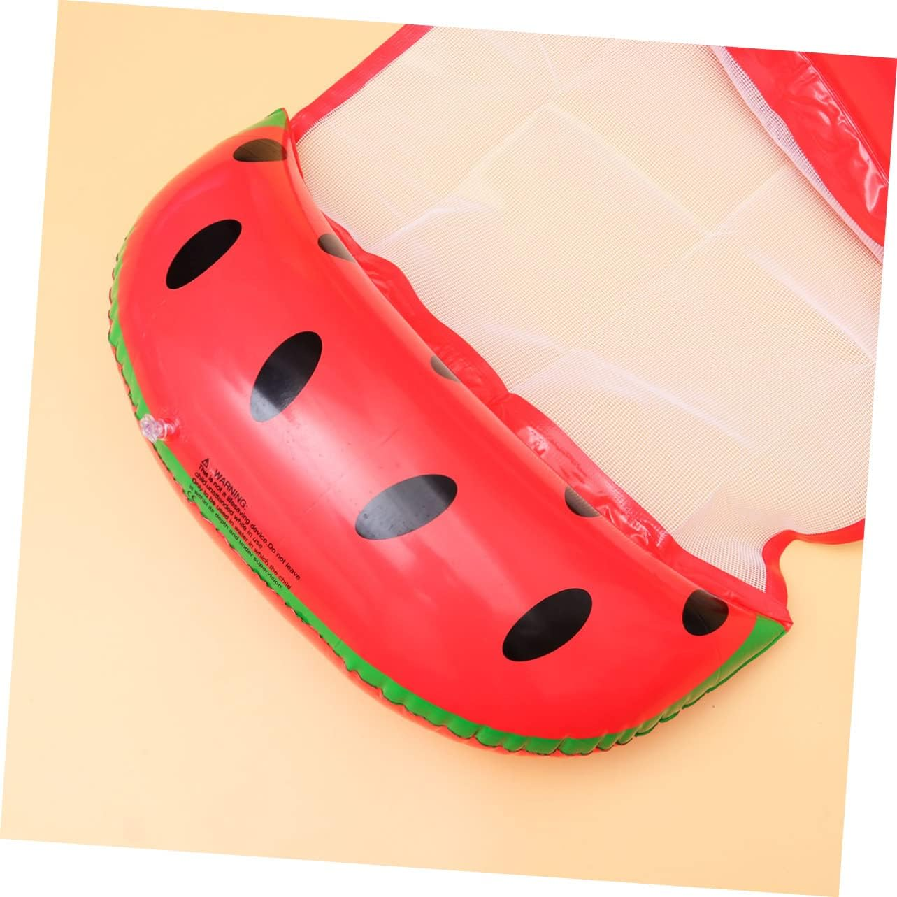 Swimming Pool Floating Mat Inflatable Hammock Ergonomic Backrest Watermelon Pattern Beach Fun image number 6