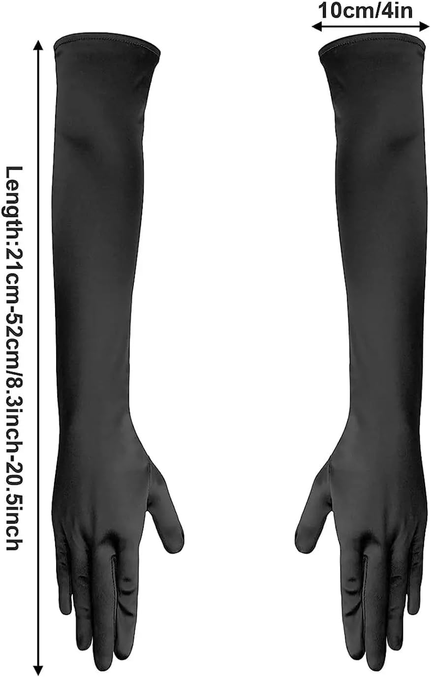 Feather Headwear,1920S Vintage Gatsby Party Headpiece Women Flapper Feather Headband Costume Accessories for Party Halloween(With Gloves) image number 4