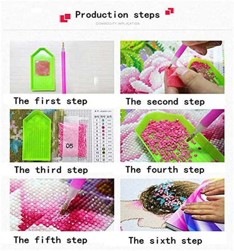 HIGHROCK 5D Diamond Painting Kit, Gem Art and Craft Puzzle, Adults Paint with Diamonds Full Kit, DIY Diamond Art Painting for Wall Decorations.（Villa） image number 1