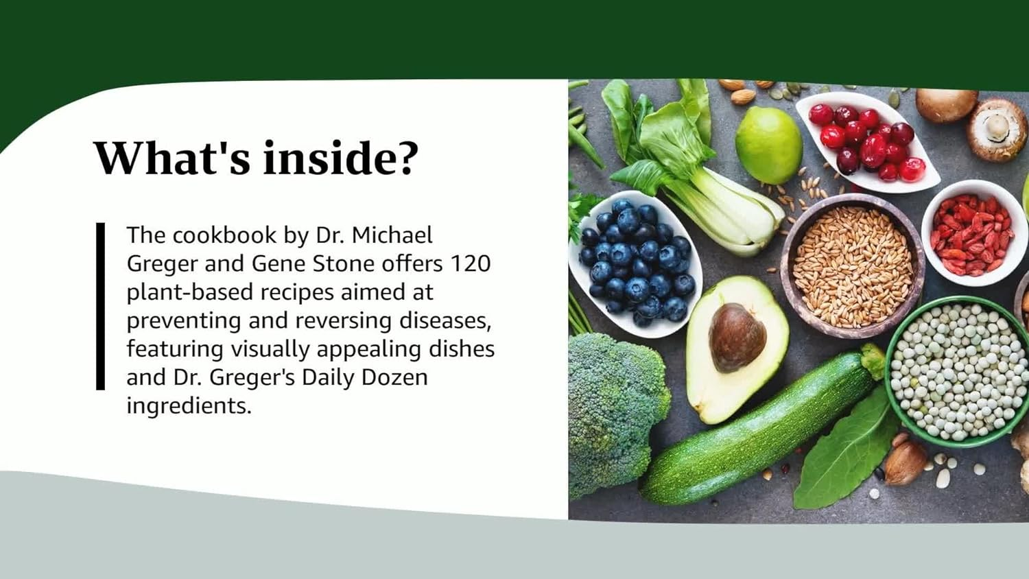 The How Not to Die Cookbook: 100+ Recipes to Help Prevent and Reverse Disease image number 1