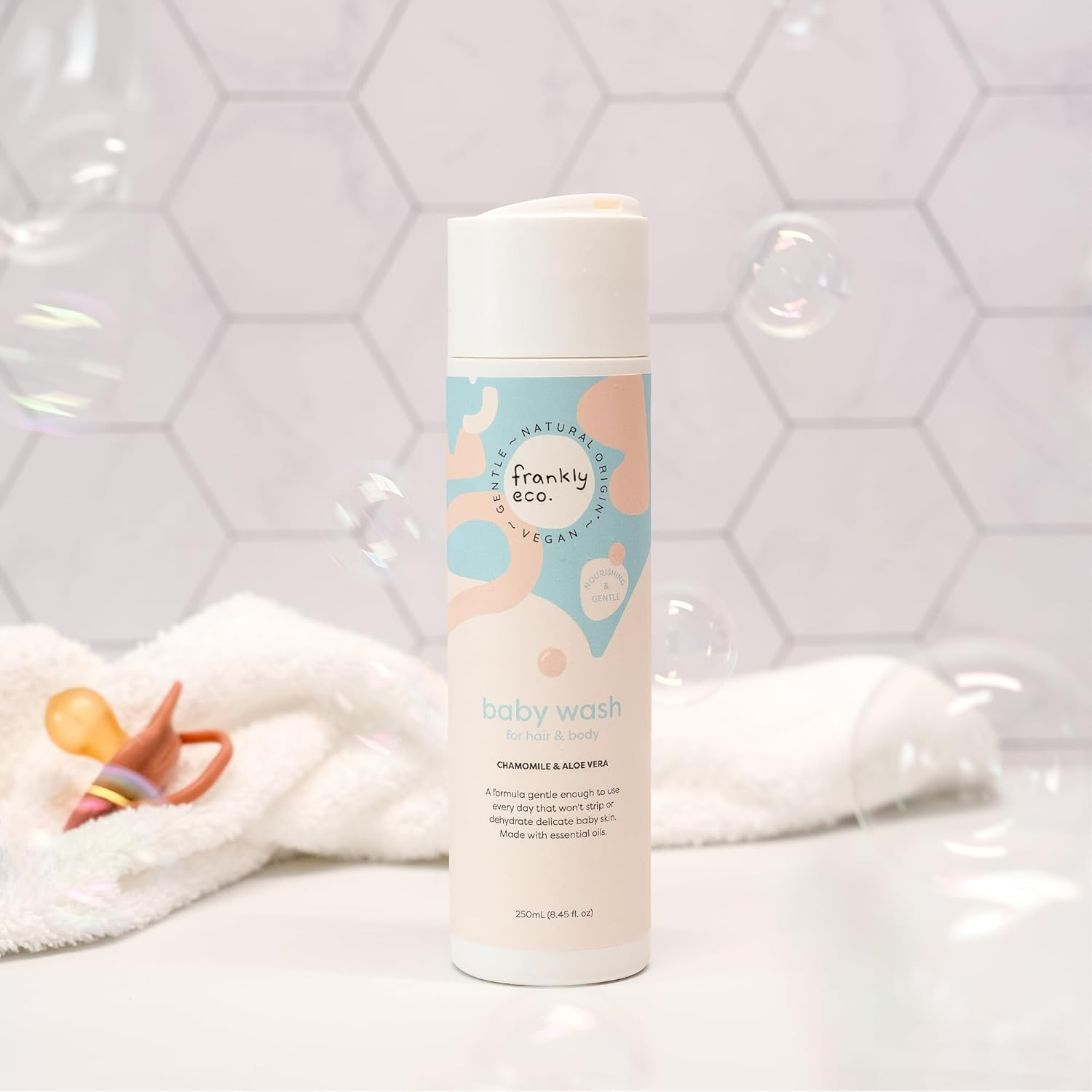 Baby Bath Wash & Baby Shampoo for Hair & Body, Suitable for Newborns, Australian Made, 250Ml image number 6