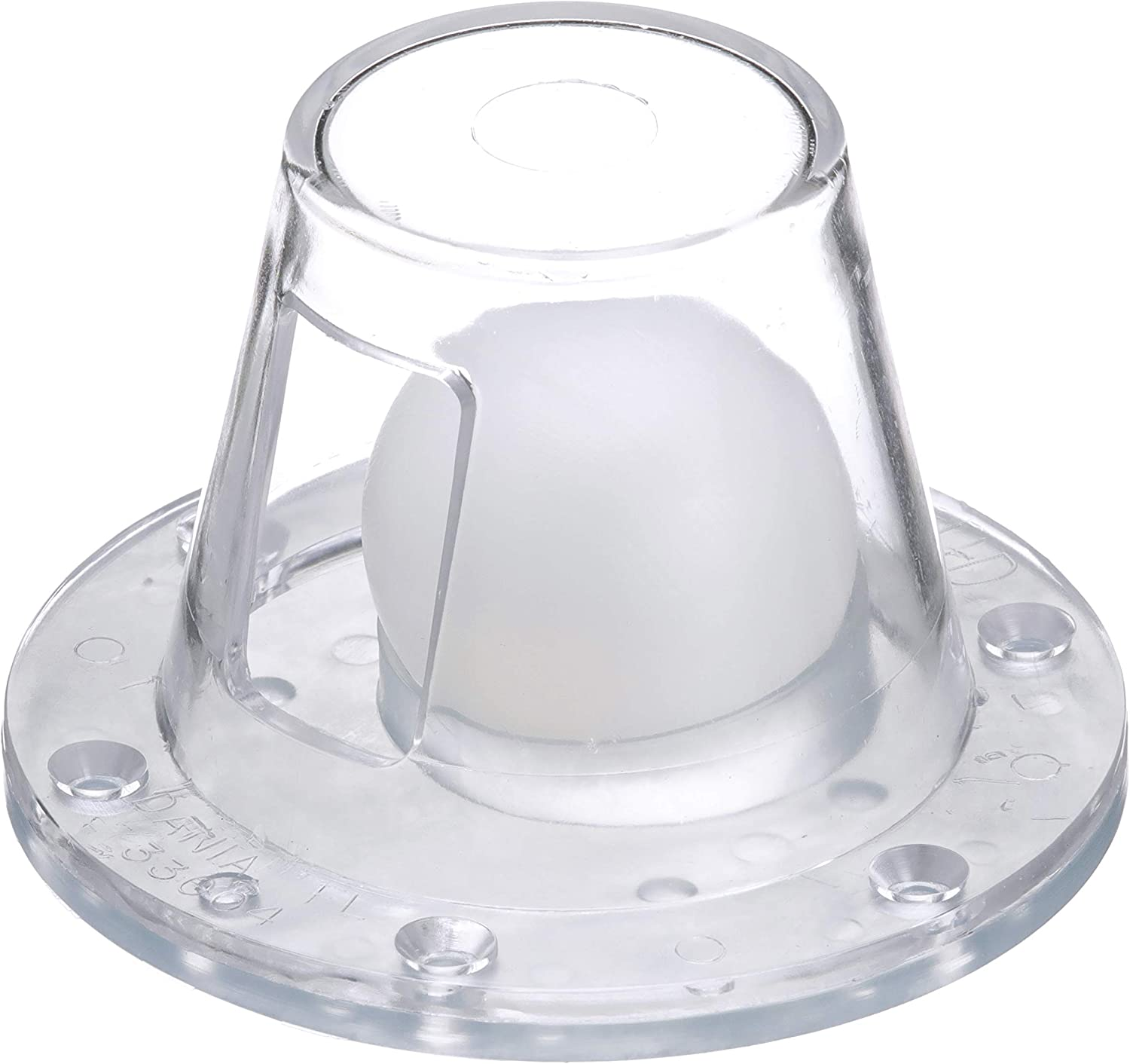 Seachoice Self-Bailing Scupper, Large, Clear, Fits 1.5-3 In. Openings image number 6