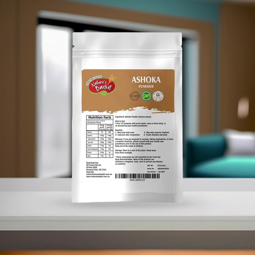 Nature'S Basket Ashoka (Saraca Asoca) Powder 227G image number 1
