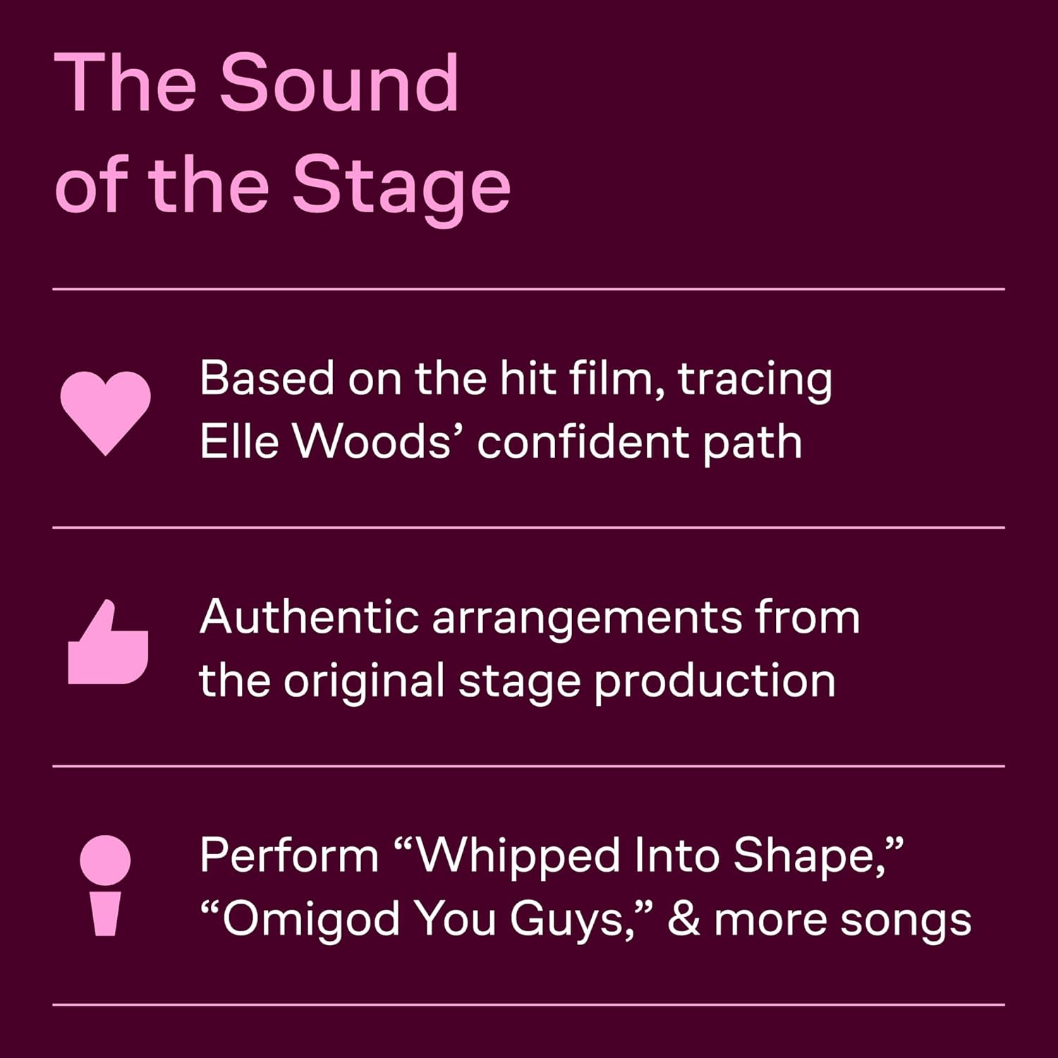 Legally Blonde - the Musical: Vocal Line with Piano Accompaniment: Vocal Selections (Vocal Line with Piano Accompaniment) image number 3