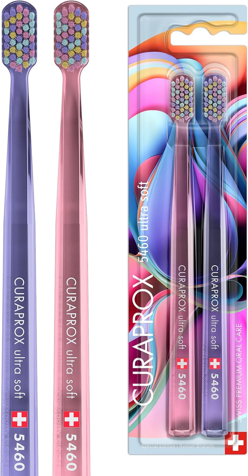 Curaprox 5460 Special Edition Colorful Curls 2 Pack