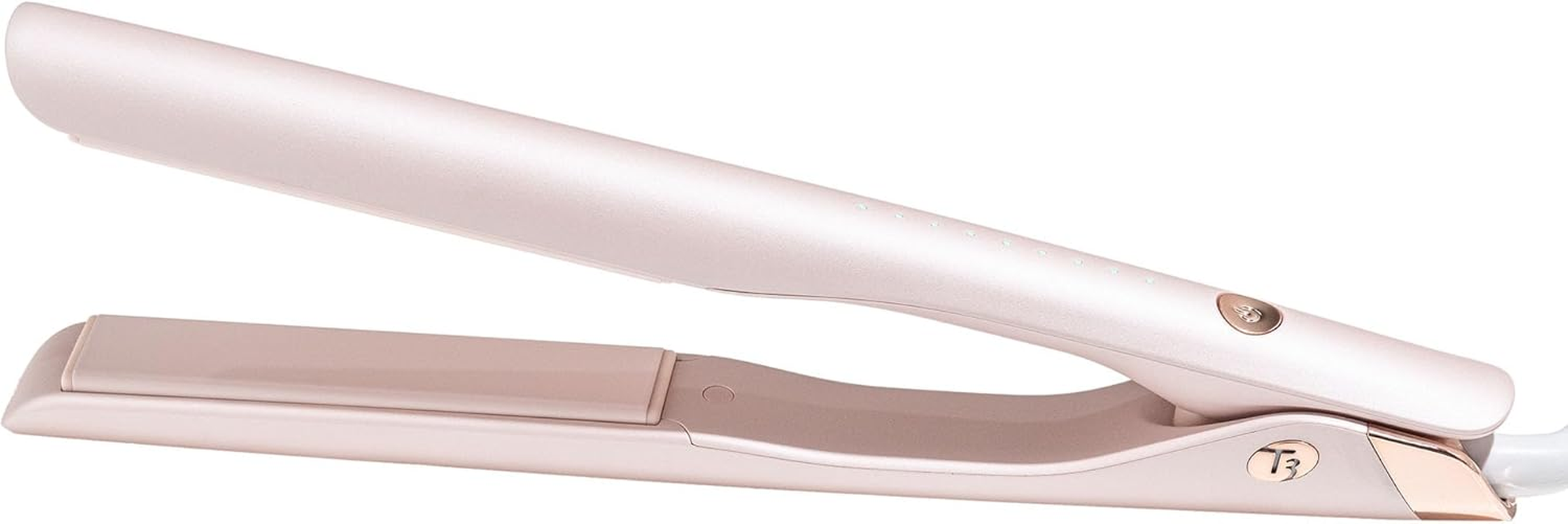 T3 Singlepass Smooth X Professional Flat Iron with Extra-Long Ceramic Plates for Faster Styling, 9 Heat Settings for All Hair Types, for Straightening, Curling, and Waving