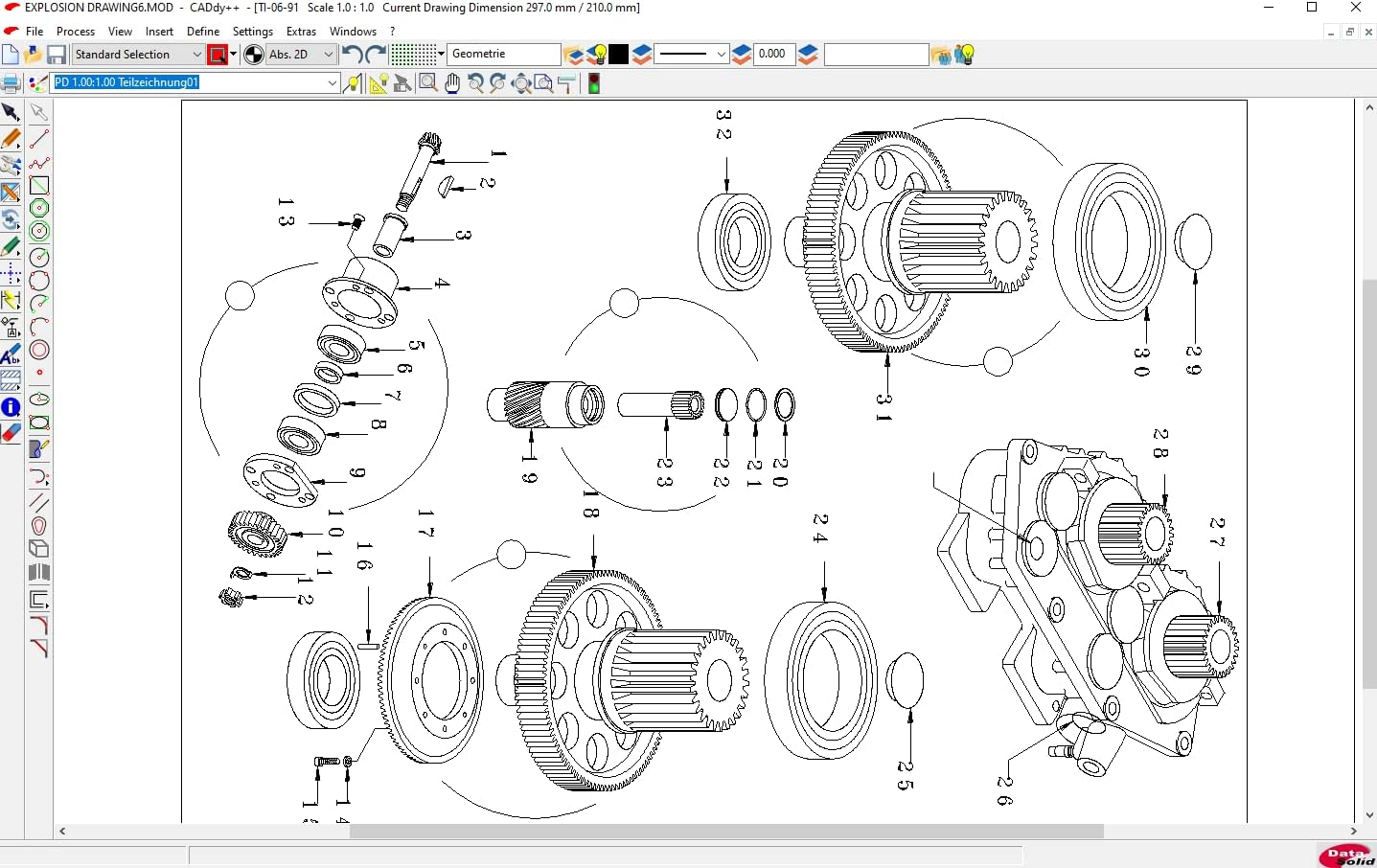 Beckercad 14 - 3D PRO CAD Software Compatible with Autocad and Windows 11, 10, 8 and 7 &ndash; for 3D Printing, Home Design, Architecture, Engineering and More image number 5