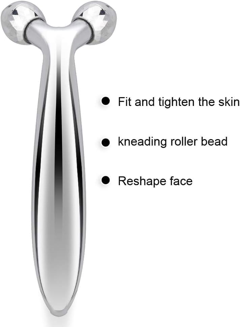 3D Facial Body Massager Rollers, Facial Lifting Massager, Body Massager Firming Tools, Gua Sha Massager Facial Roller Ball Face-Lift Tightness Skin Facial Beauty Tool for Kneading