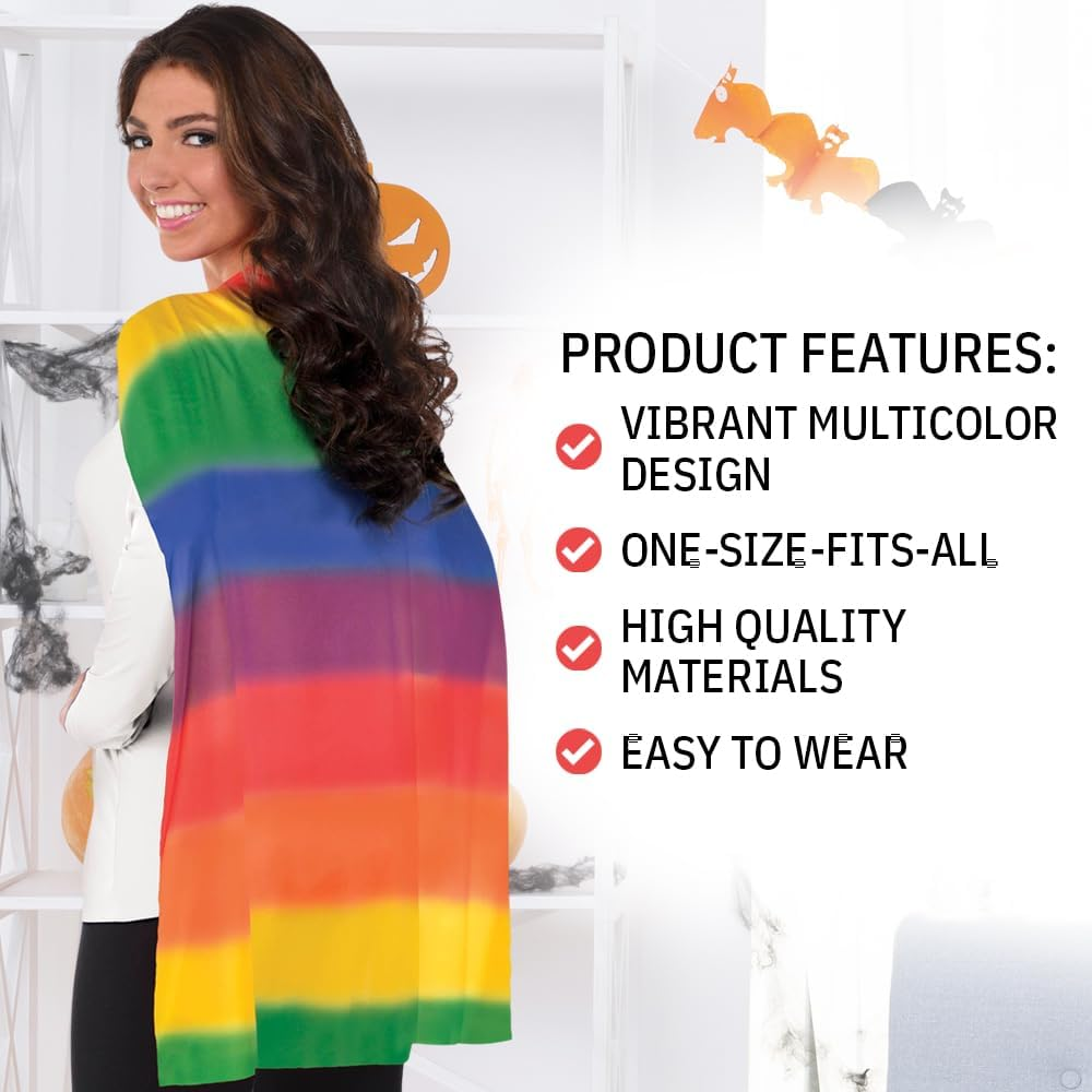 Amscan Super Hero Cape, Red (Pack of 2) image number 1