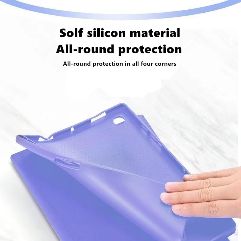 Jarttarn Keyboard Case Compatible with Lenovo Tab P11 Gen 2 11.5 Inch Tablet 2023,Magnetic Cover with Keyboard & Bluetooth Mice (Purple) image number 1