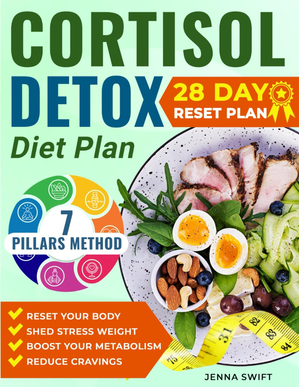 The Cortisol Detox Diet Plan: Free Your Body in 28-Days from Bad Stress and Stubborn Fat. a Proven Method to Regain Your Vitality and Feel Your Best. image number 1